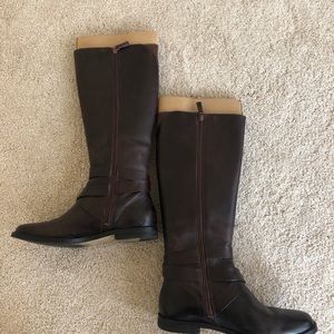 Cole Haan tall brown boots